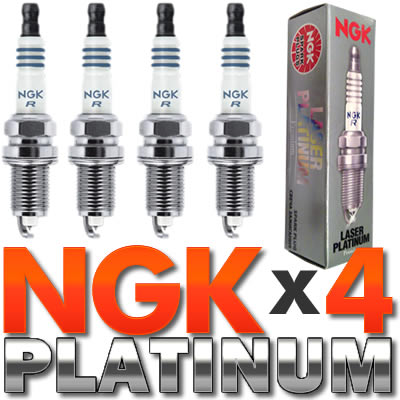 VW/Audi NGK Platinum Spark Plugs New OEM 4 Set for Turbo 1.8T/2.0T 